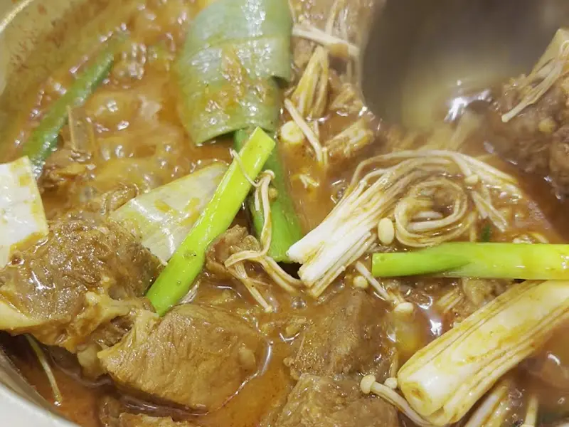 매운양푼갈비찜 근접샷