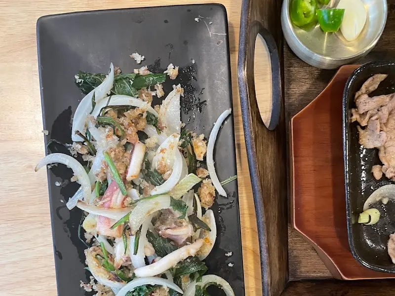 신선한 톳 샐러드