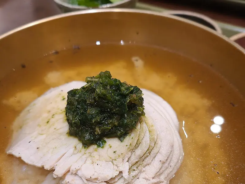 돼지곰탕 클로즈업