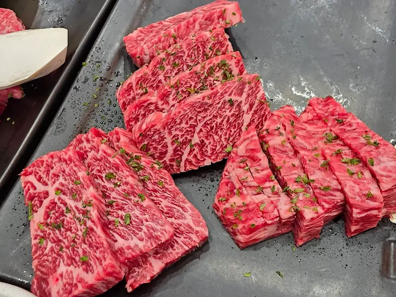 신선한 한우 모듬