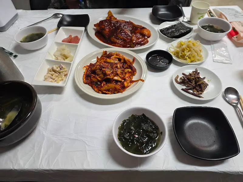 가오리찜과 감자