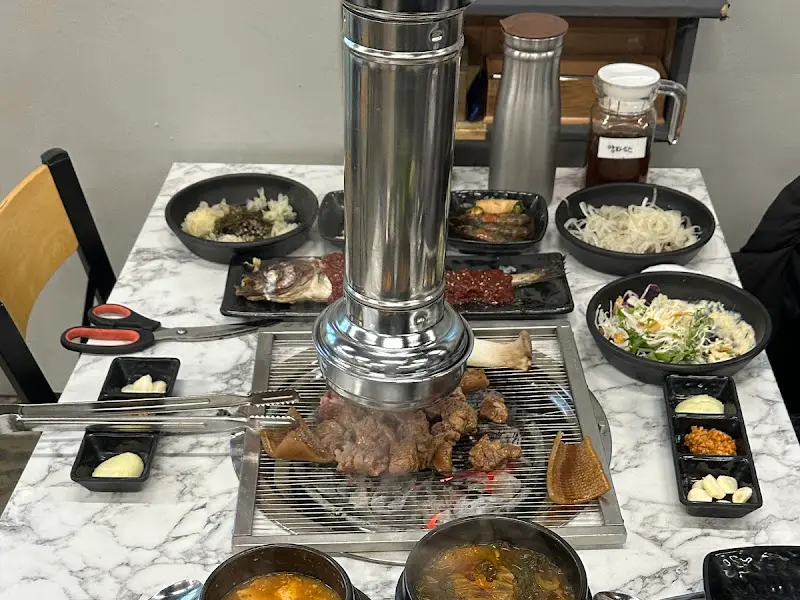 숯불갈비 구이