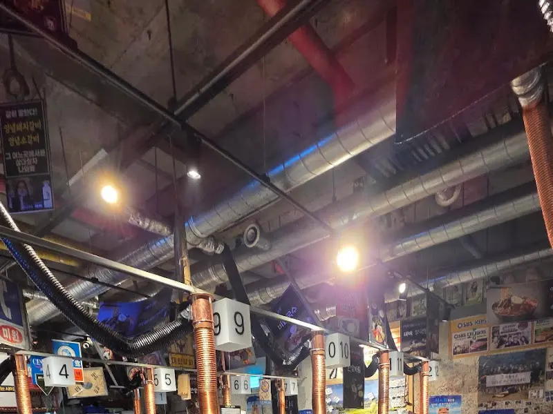 한마음정육식당 내부 모습