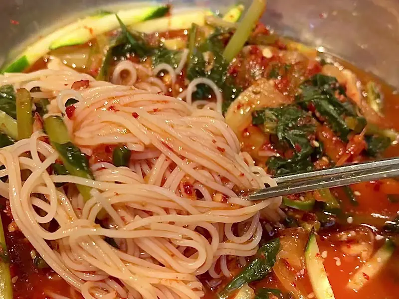 열무소박이국수