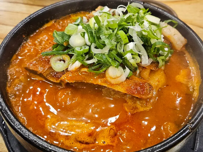 뼈해장국 디테일 샷