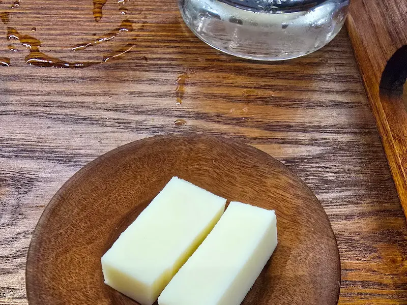 나가하마 만게츠 후식 치즈