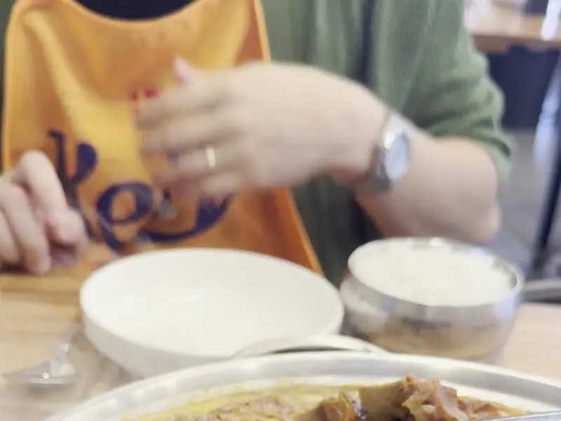 깔끔한 테이블 세팅