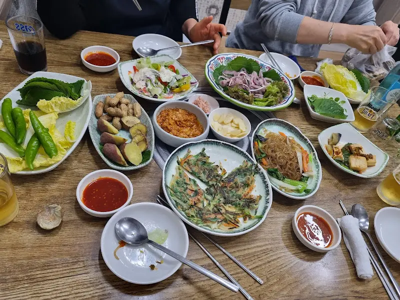 이조숯불갈비 밑반찬