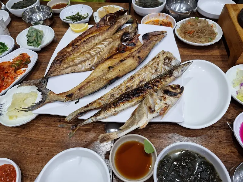 모듬 생선구이 한상차림