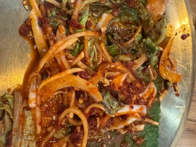 새콤달콤 꼬막회무침