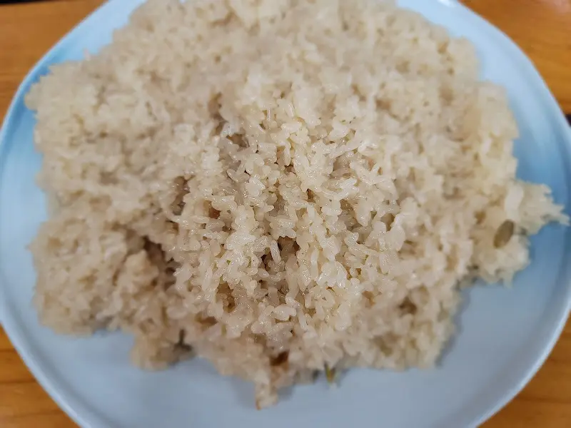 윤기가 흐르는 찰밥