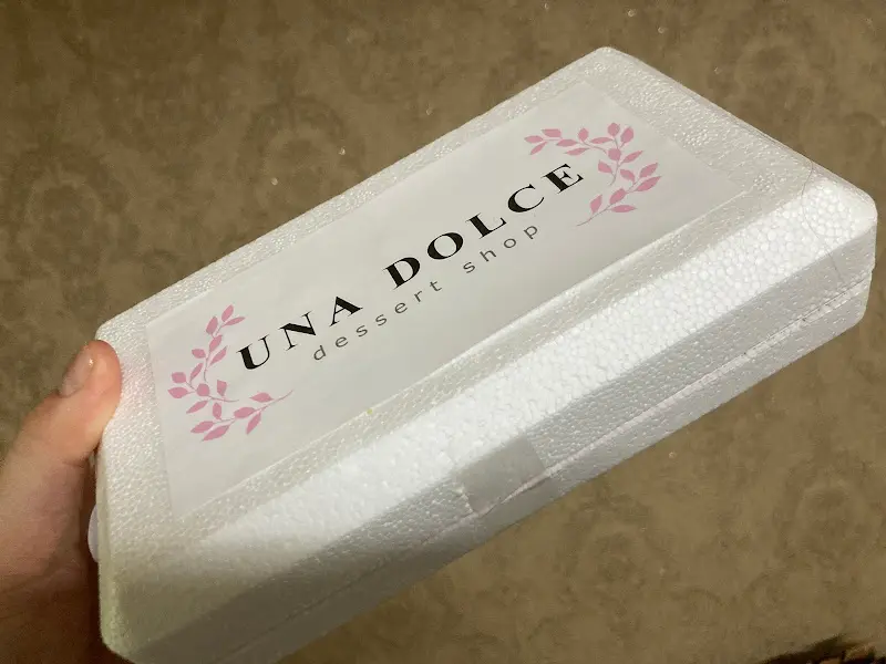 UNA DOLCE 포장 상자