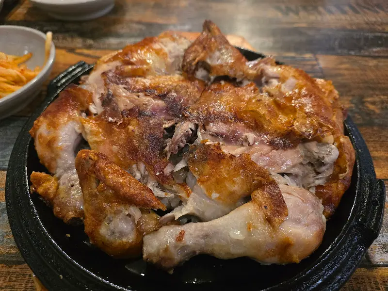 먹음직스러운 통닭