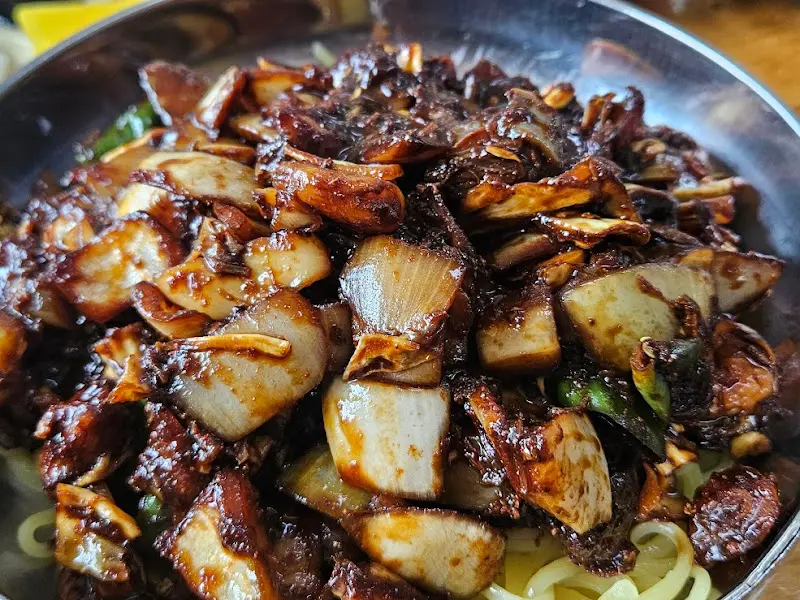 고추짜장 비빔 완성