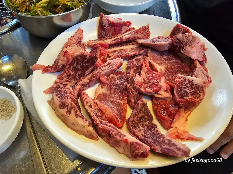 한우 갈비살