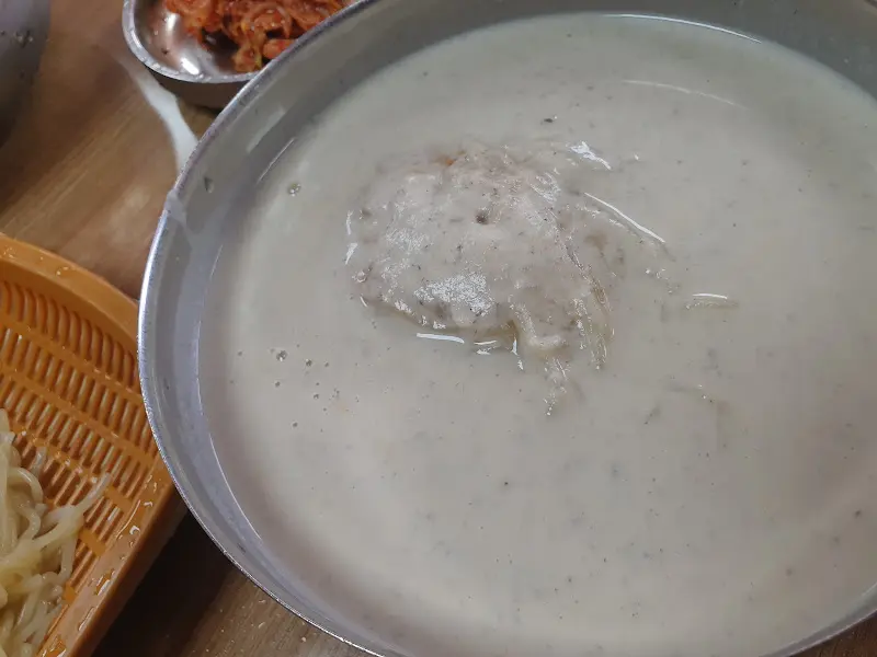 대성콩물 콩국수
