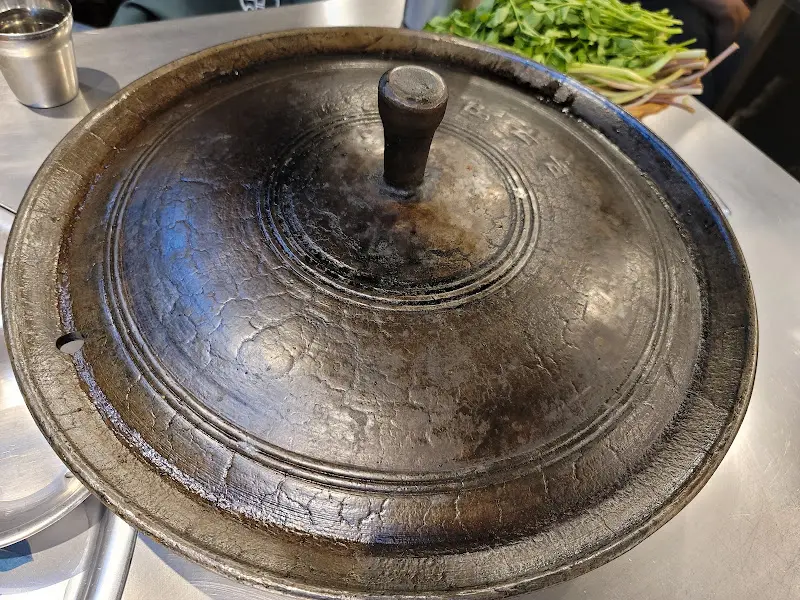 무쇠 솥뚜껑 불판 덮개