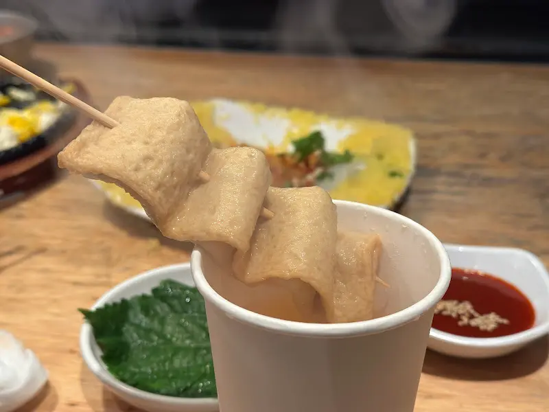 신선함이 느껴지는 오징어회