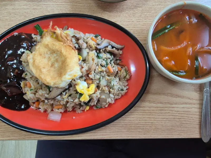 볶음밥과 짬뽕국물