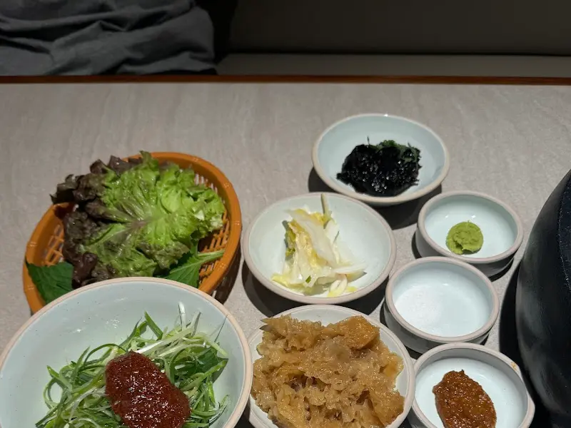 도야집의 다채로운 밑반찬