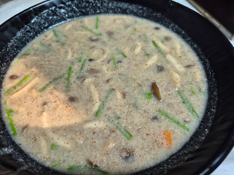 들깨 도토리 수제비