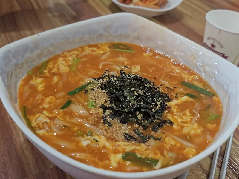 장칼국수 비주얼