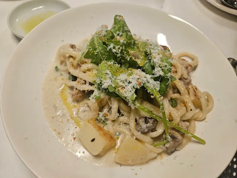 크림소스의 딸리올리니 파스타