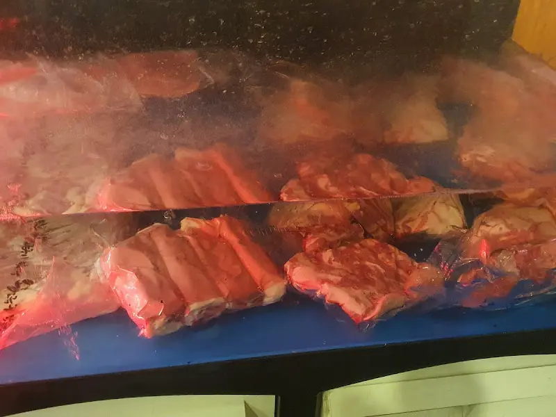 숙성중인 돼지고기