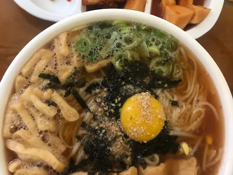 얼큰어묵국수와 간들국수