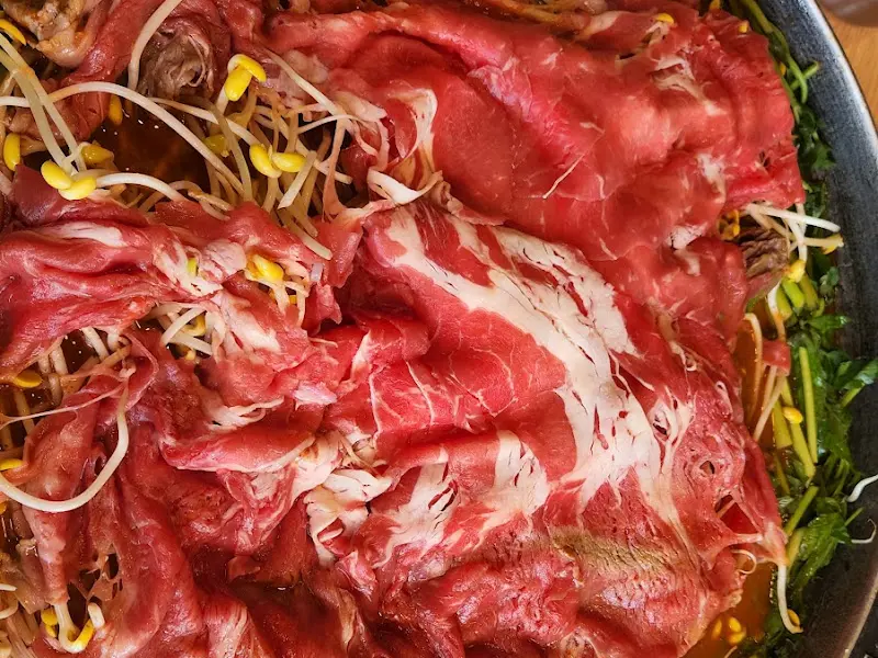 물갈비 속 소고기