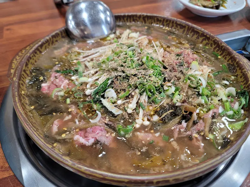 보글보글 끓는 시래기 불고기