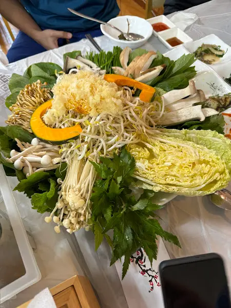 기샤브 신선한 야채 모듬