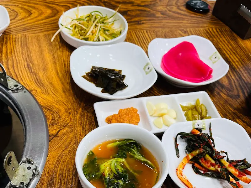 밑반찬 클로즈업