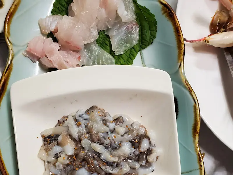 싱싱한 해산물 모듬