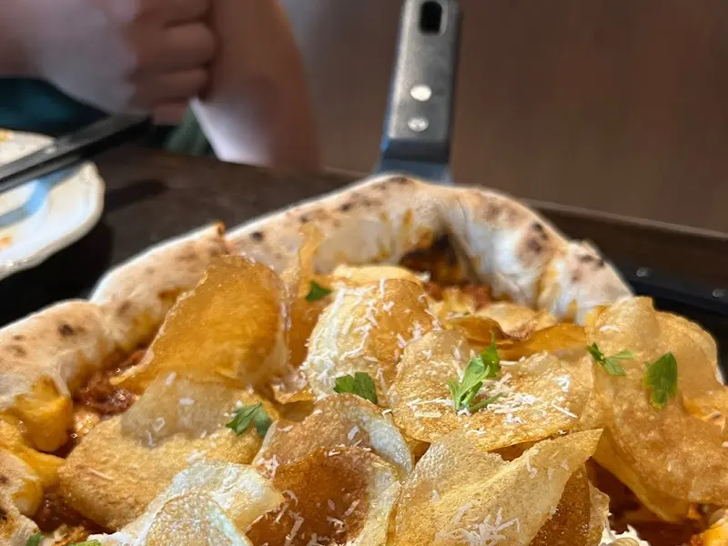 라구 파스타 근접샷