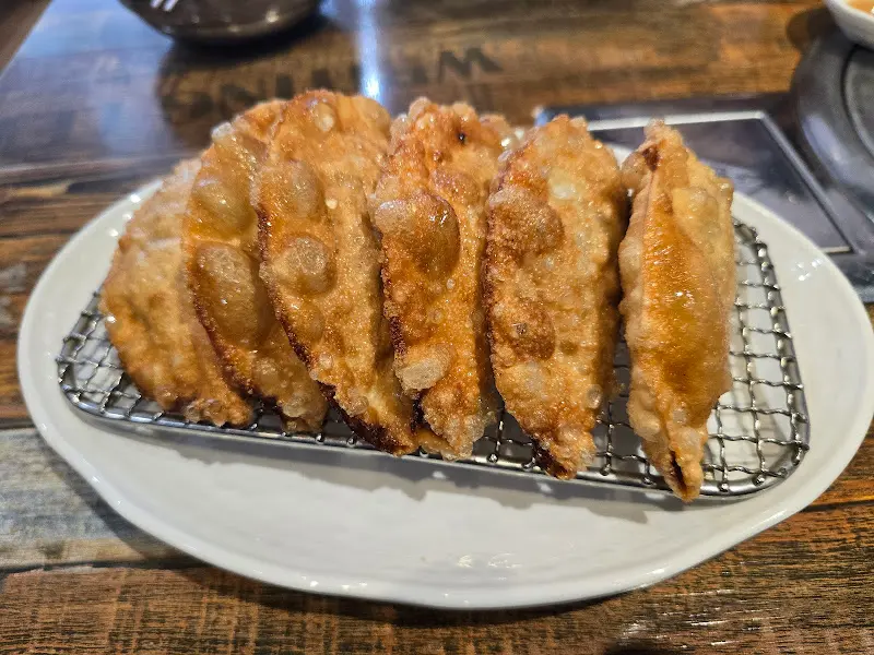 락원이북만두 전체 상차림