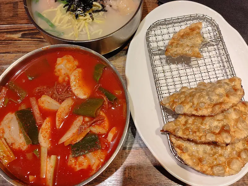 락원이북만두 얼큰 떡만두국