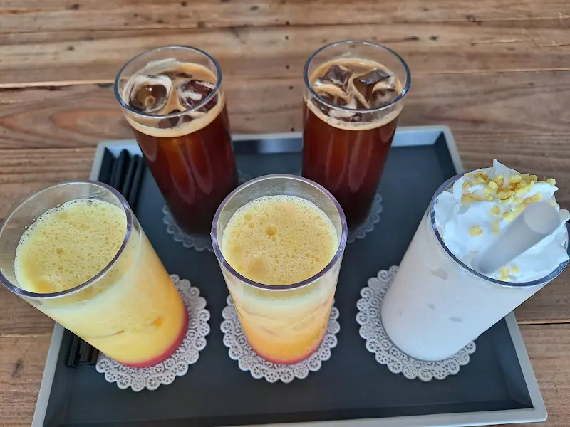 다양한 음료 메뉴