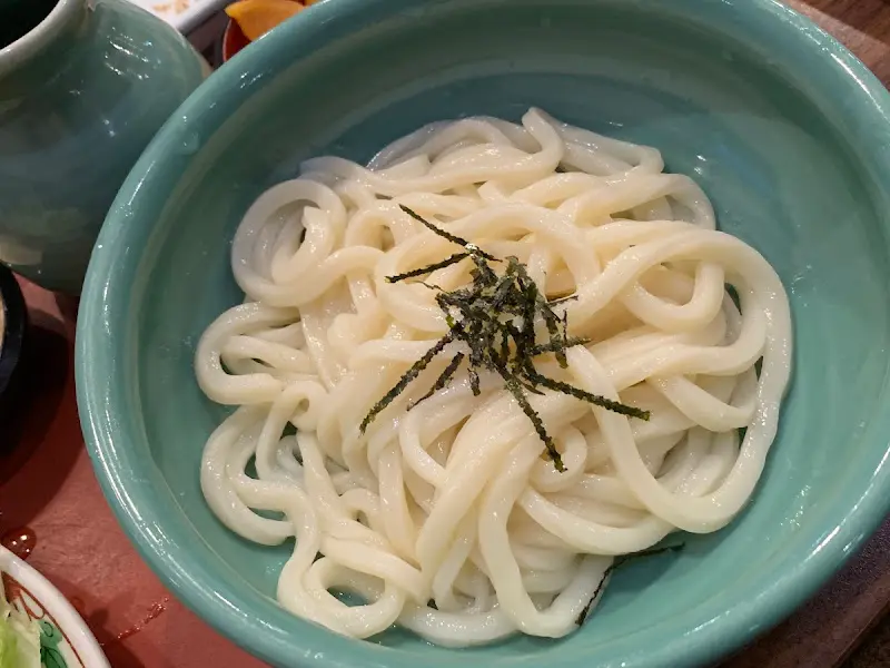 자루 붓카케 우동 면발