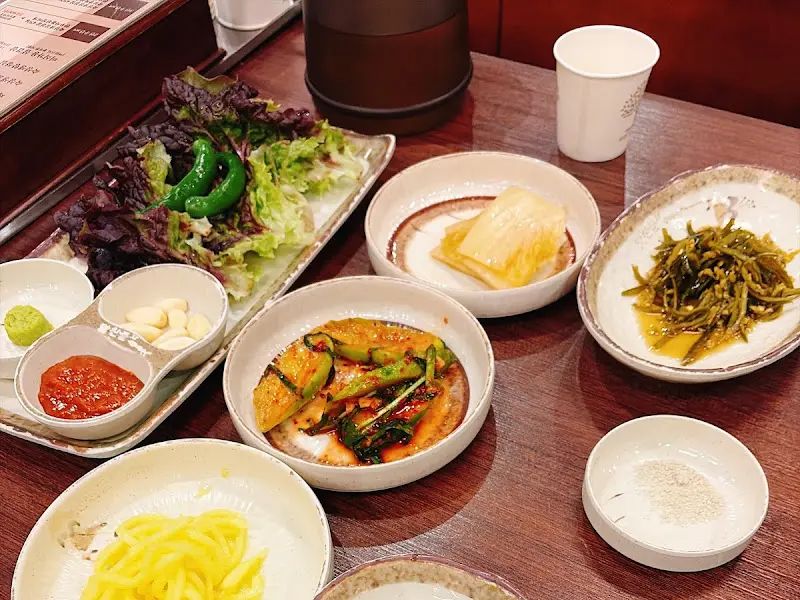 맛찬들왕소금구이 분당정자점 밑반찬