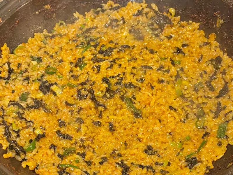 곱창전골 볶음밥