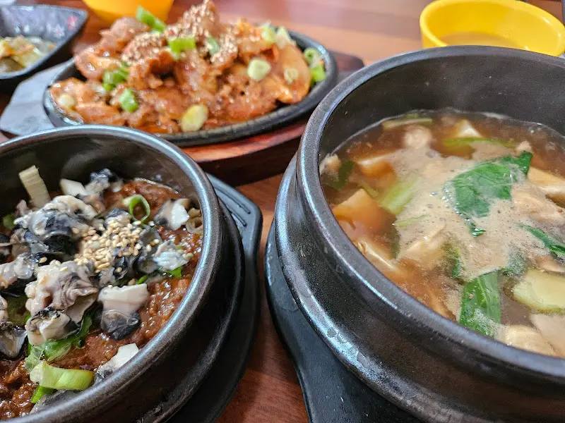 옹기골만찬 메인 요리