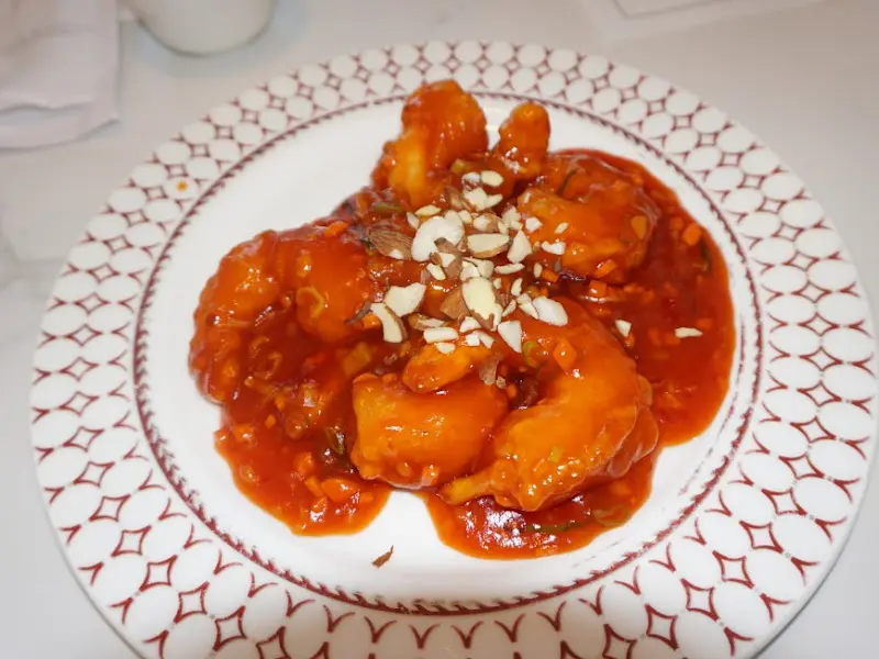 달콤한 향이 느껴지는 칠리 새우