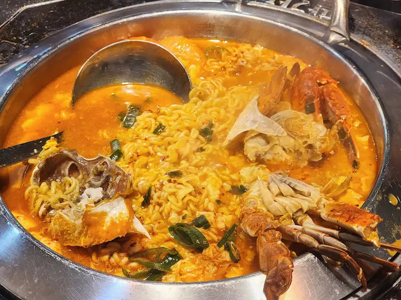 게라면 된장전골