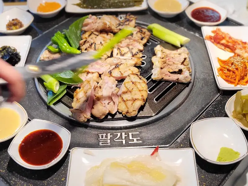 닭갈비 한 상 차림