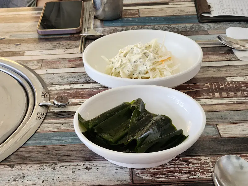 기본으로 제공되는 곁들임 찬