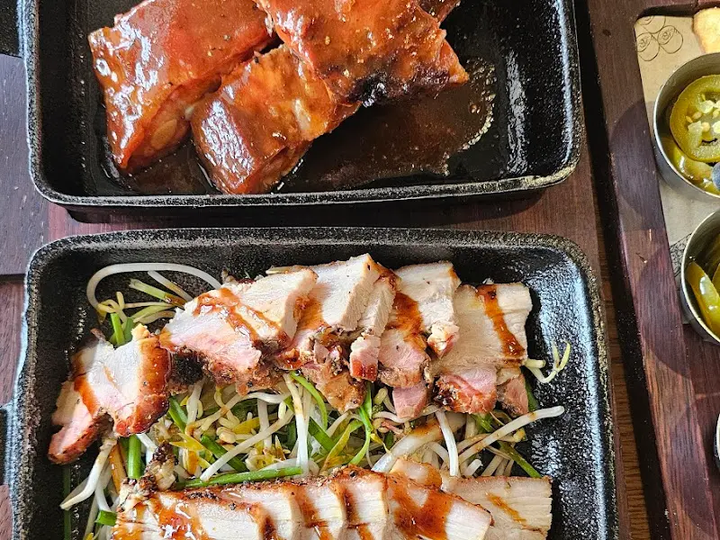 푸짐한 바베큐 한 상