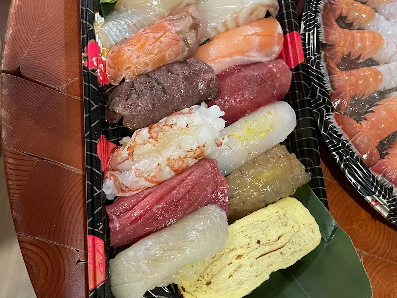 스시호타루 초밥 근접샷