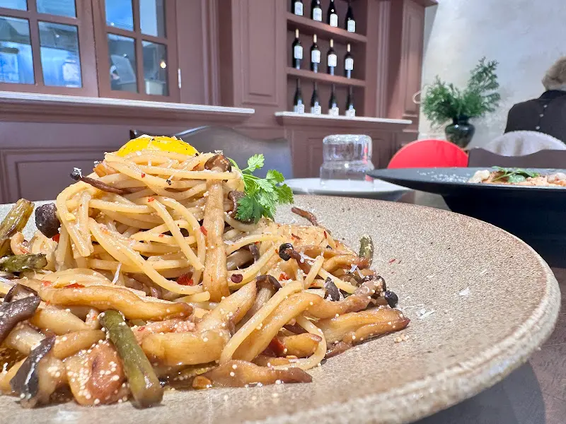 차돌 파스타의 아름다운 자태