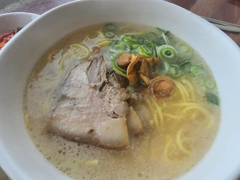 고기국수의 상세 모습